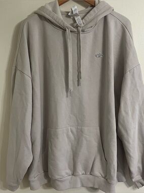 Alo beige hoodie sweatshirt 2XL